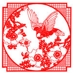 中国风剪纸窗花