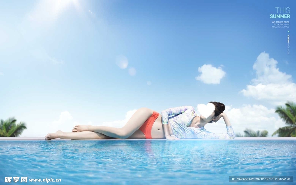 沙滩海边度假 