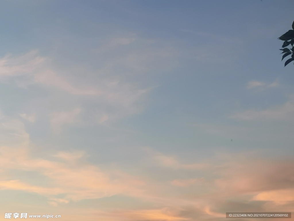 夕阳天