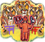卡通商务手绘素材