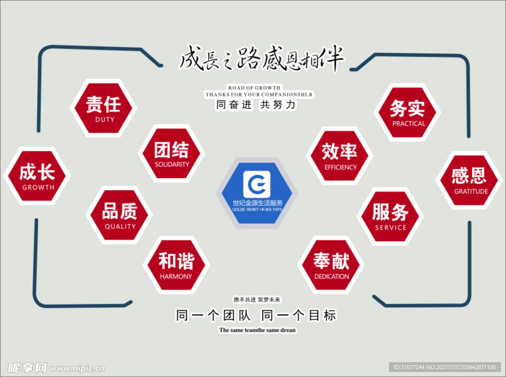 公司文化墙