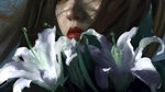 花   美女  