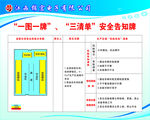 成型车间安全告知牌