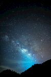 井冈山青少年培训基地的星空