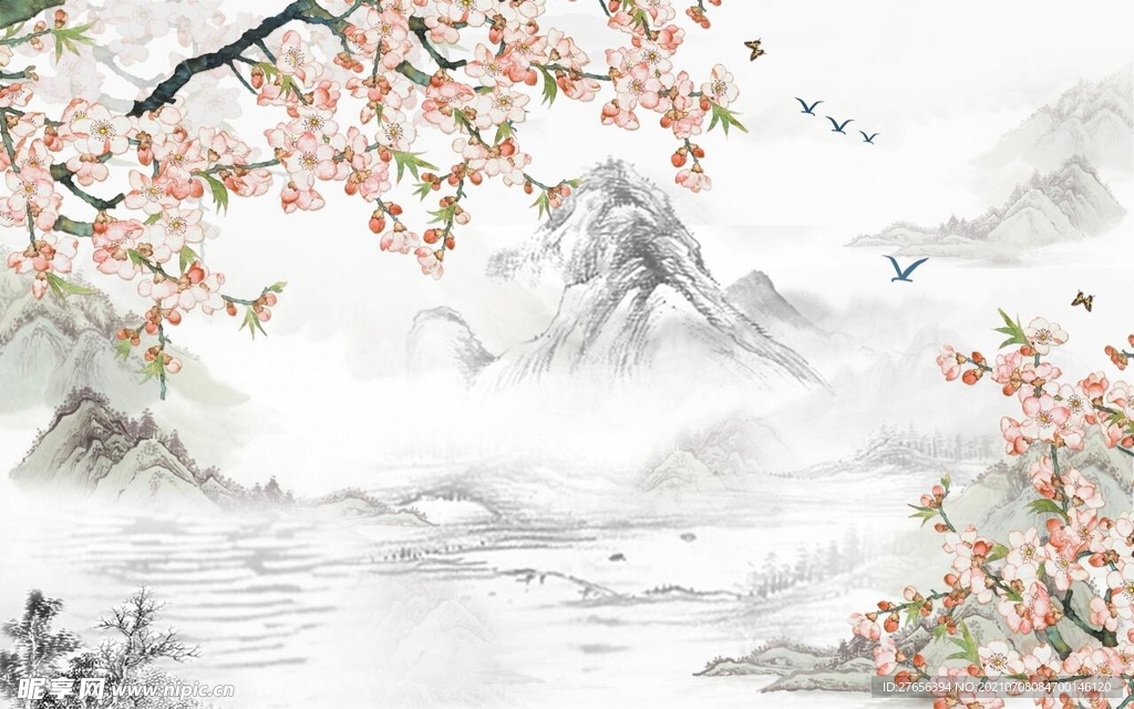山水画 