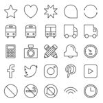 线条icon