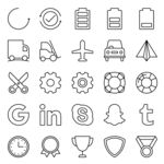 线性icon