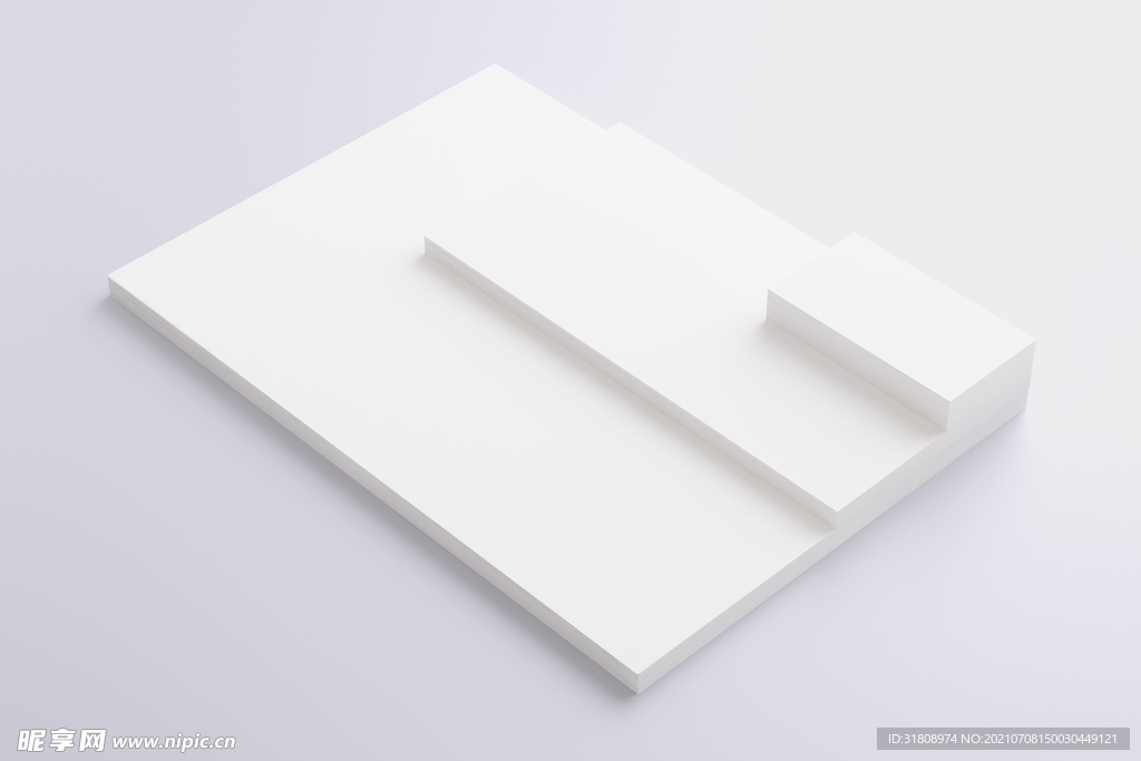 简约背景单页名片样机展示模板