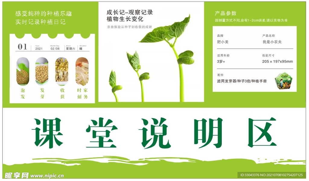蔬菜展板