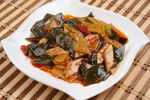土豆片烧海带根