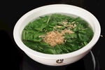 海米菠菜汤土豆丝
