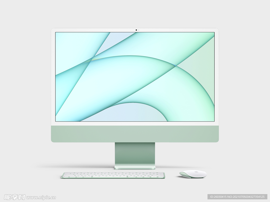 iMac 绿色