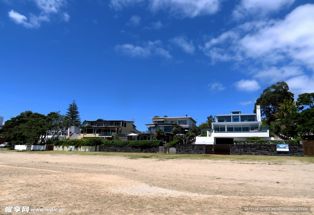 新西兰海滩风景