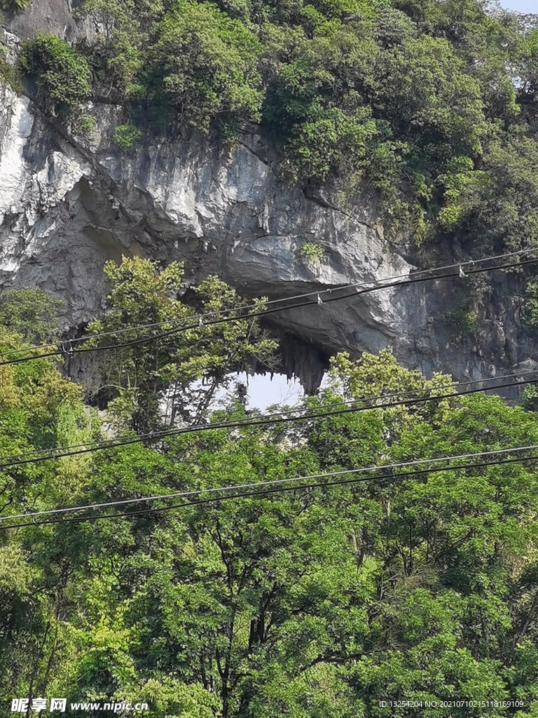 英德九龙镇山洞地貌