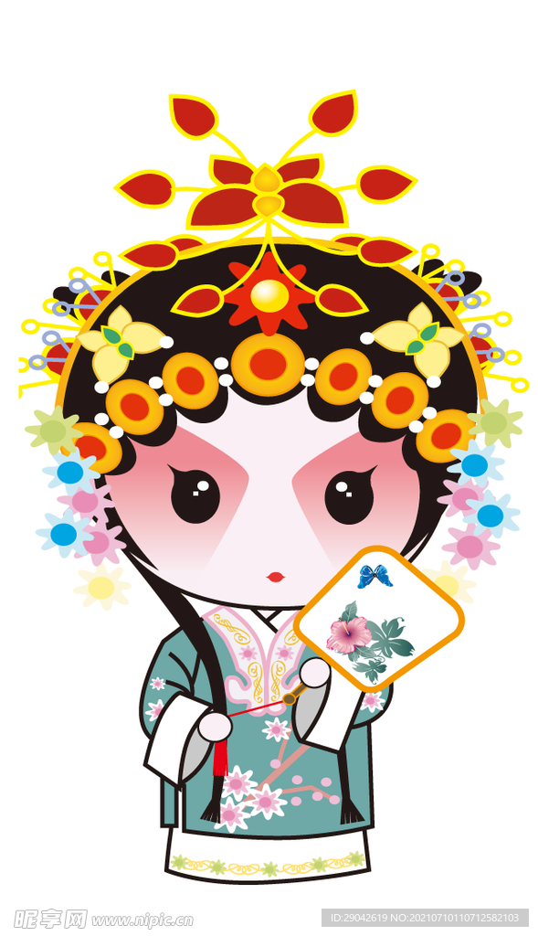 京剧卡通人物