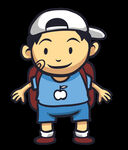 卡通小男孩免抠图