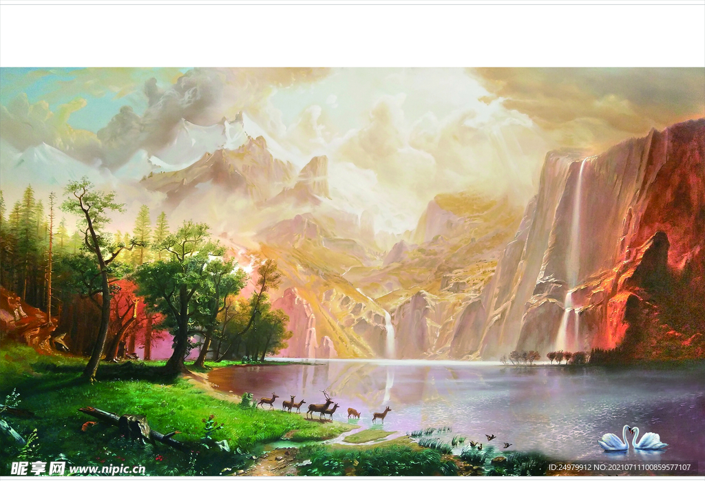 油画风景