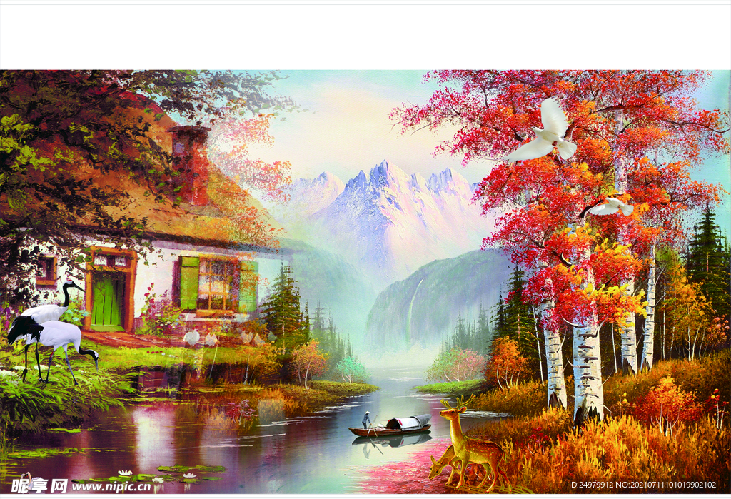 油画风景