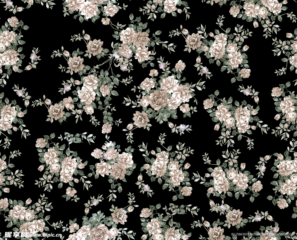 枝叶花