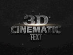 3D立体字体效果