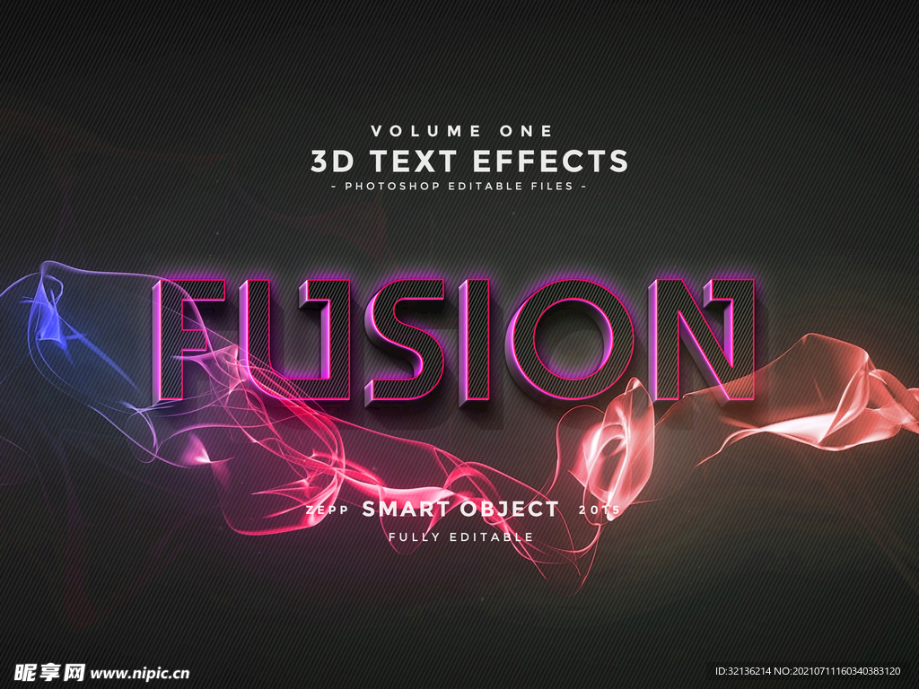 3D立体字体效果