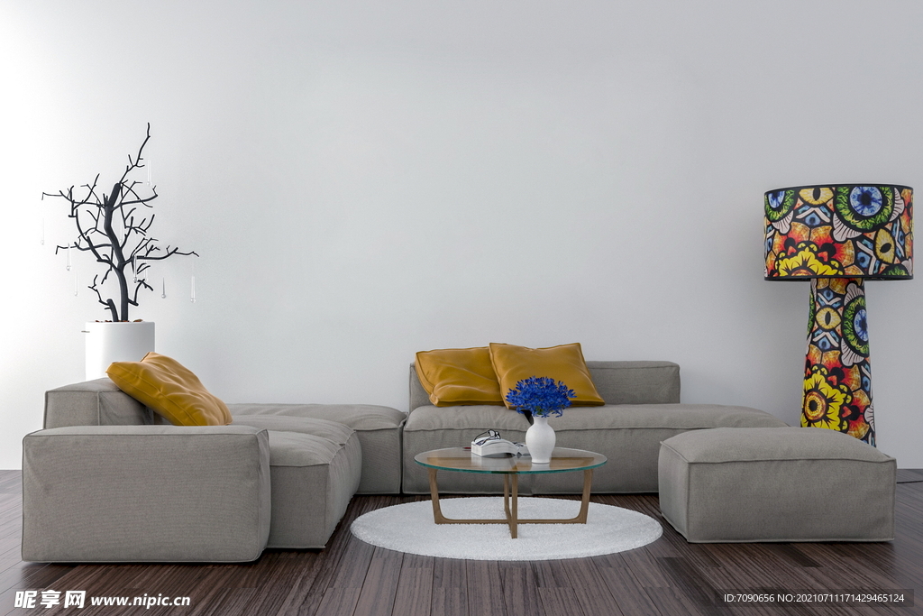 家居软装效果图   