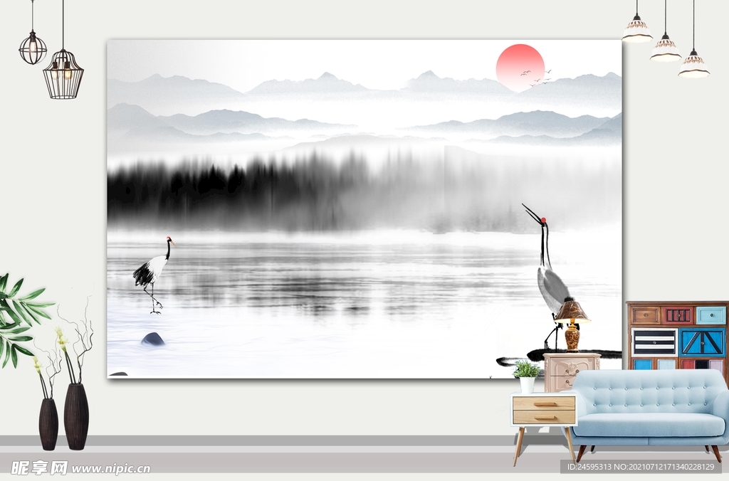 山水画 