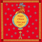 公鸡新年矢量