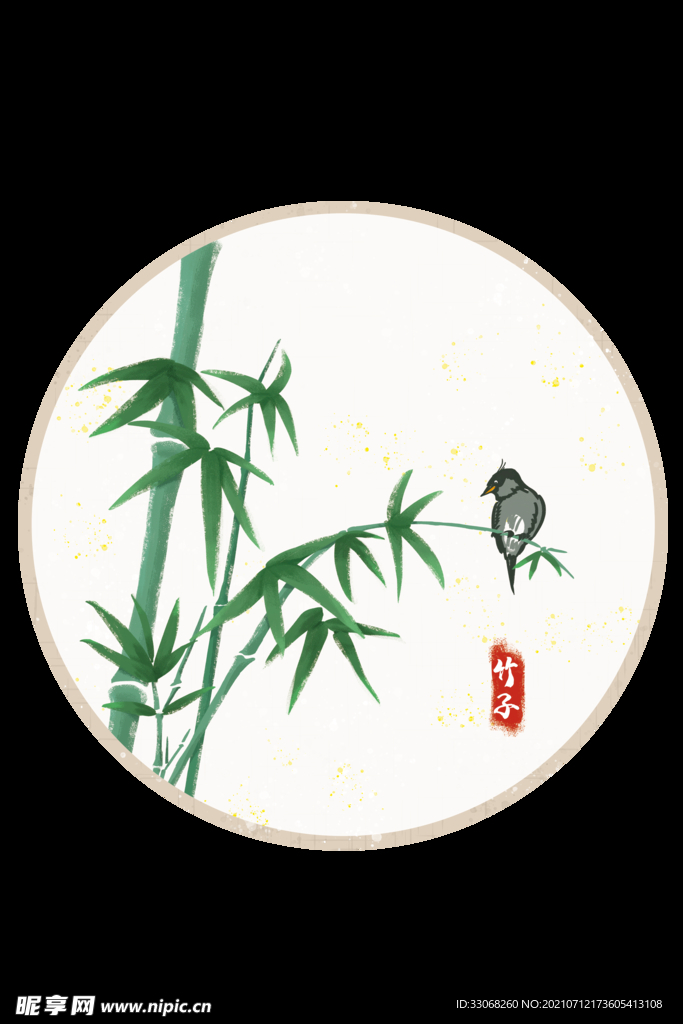 中国风竹子