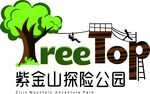 紫金山探险公园logo标志
