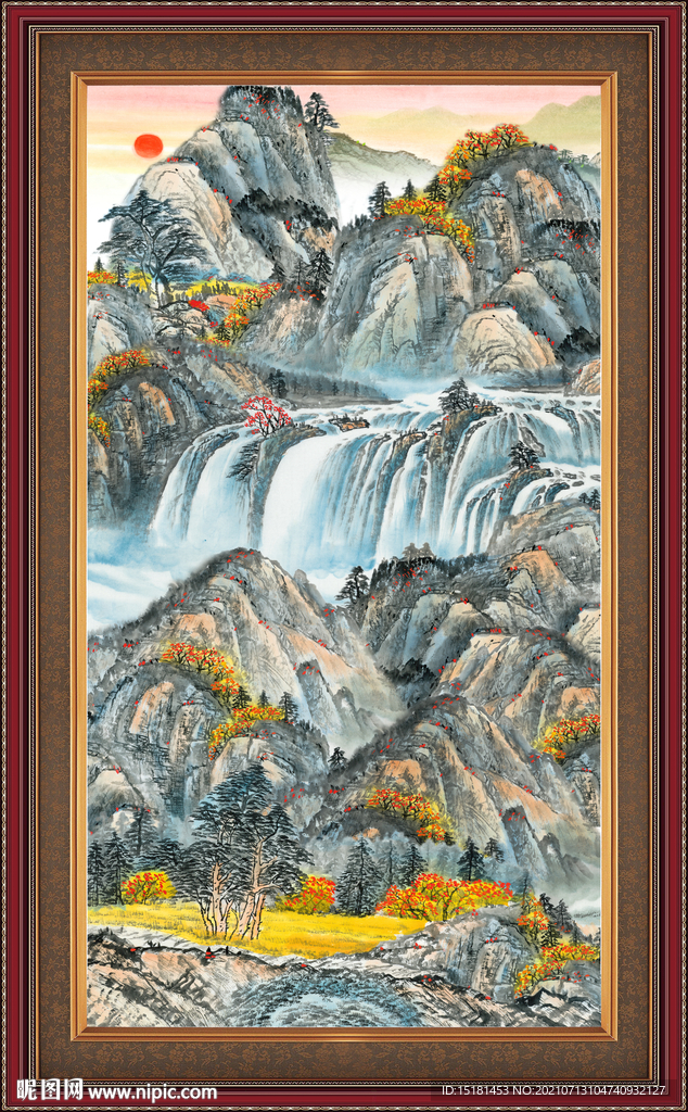 山水画 
