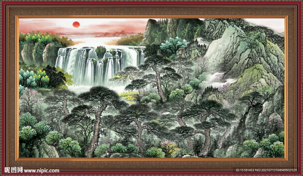 山水画 