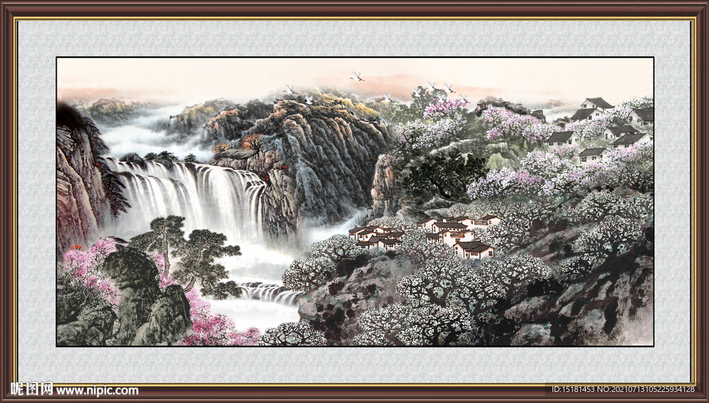 山水画 
