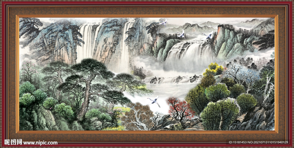 山水画 