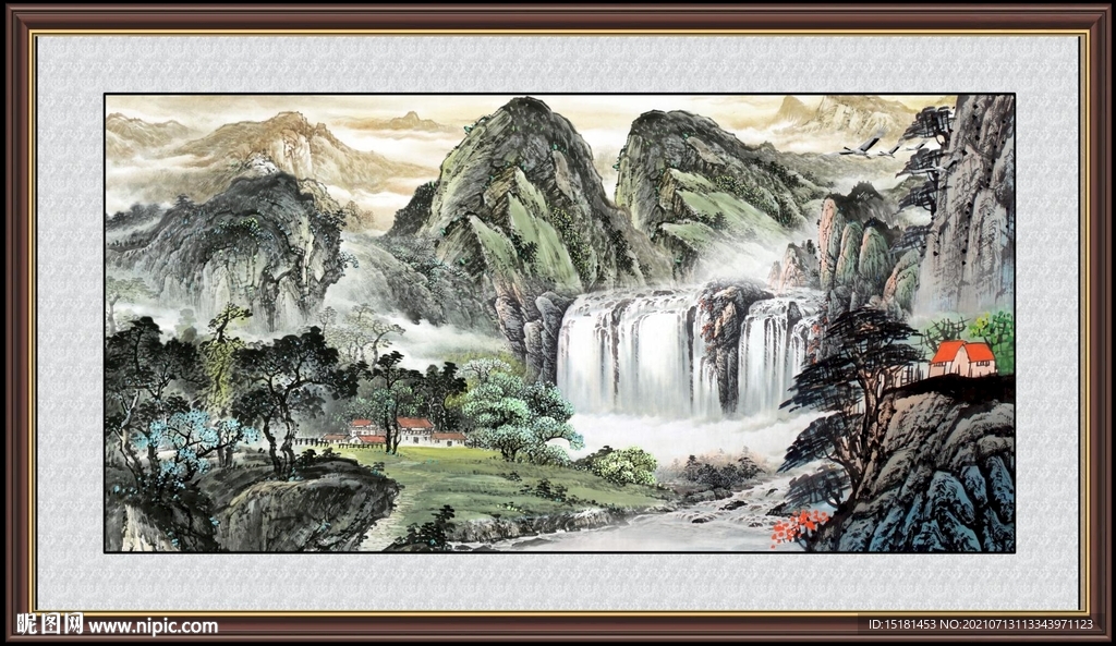 山水画 