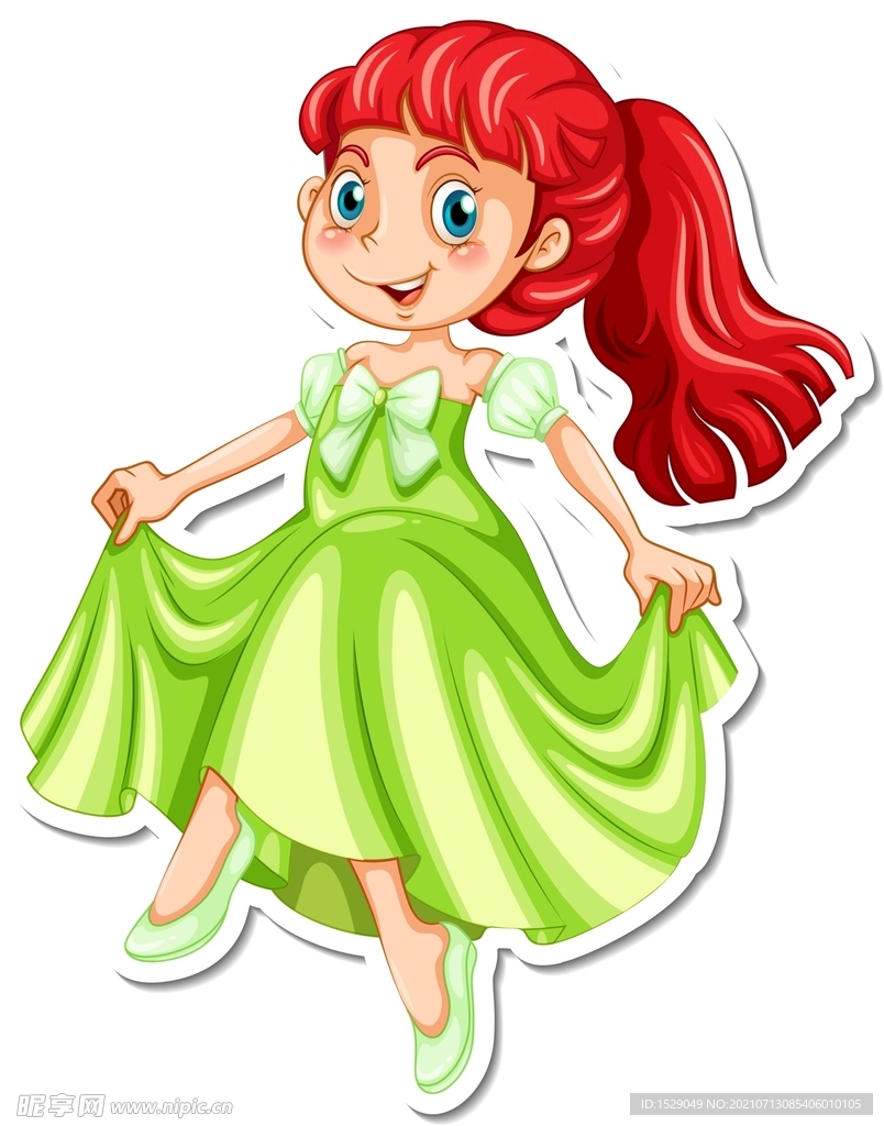 卡通小公主