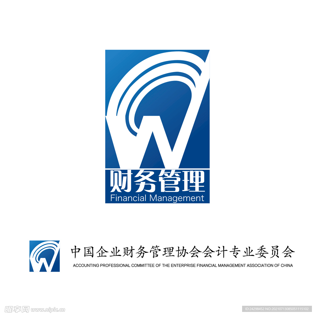 企业财务管理协会 矢量logo