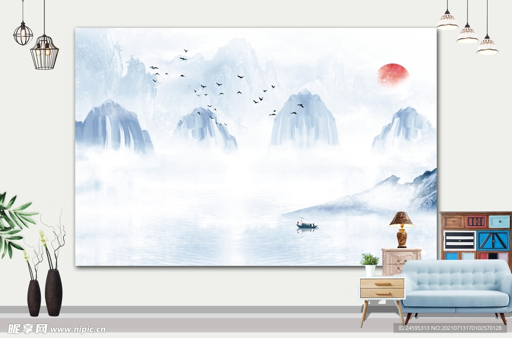 山水画 