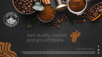 咖啡宣传广告海报设计