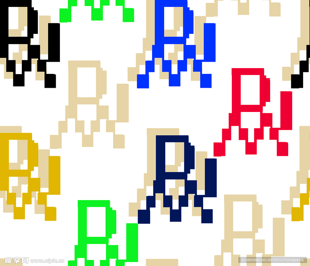 大牌字母