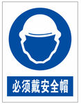 必须戴安全帽