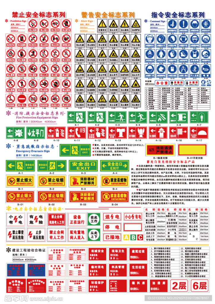 安全标识警示牌警告牌