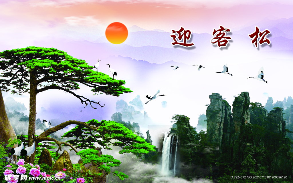 迎客松