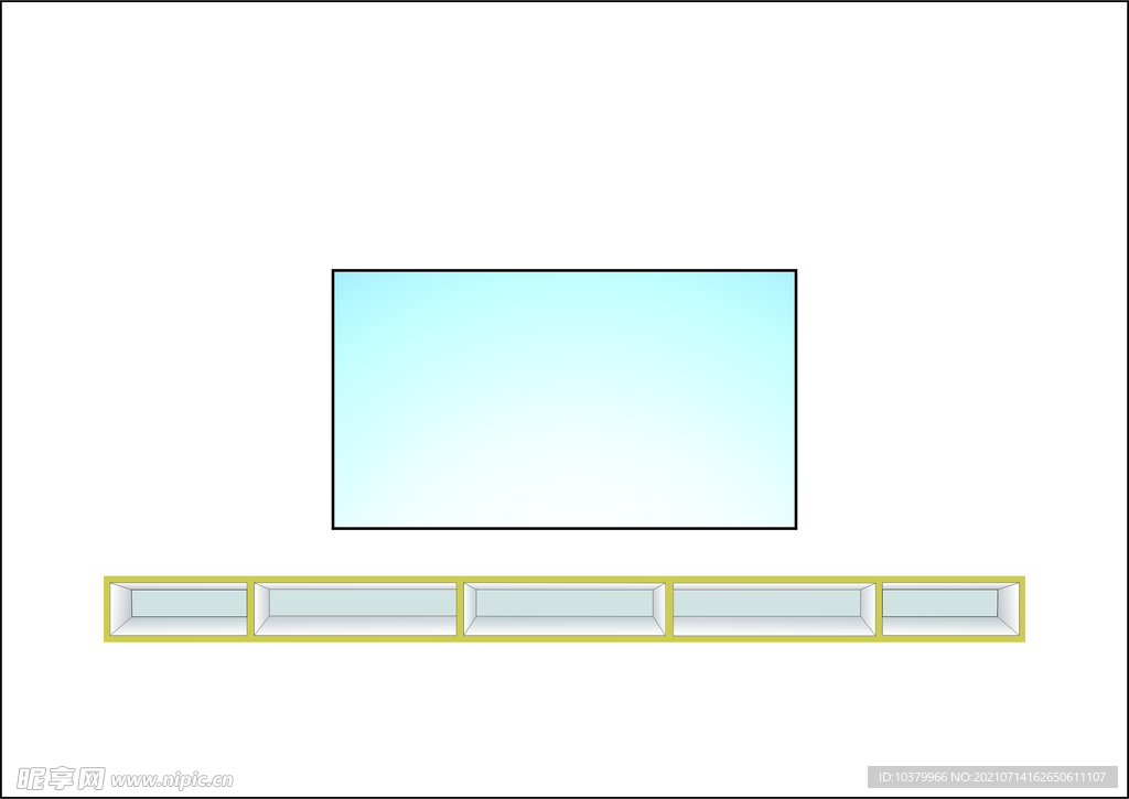 最最简单的空白电视背景墙