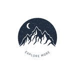 雪山图标