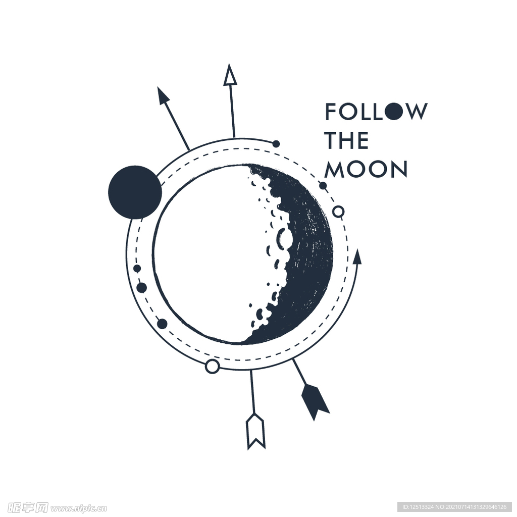 月球图标