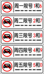 车辆限号
