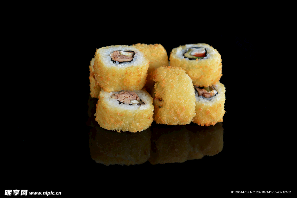 营养美味的寿司卷