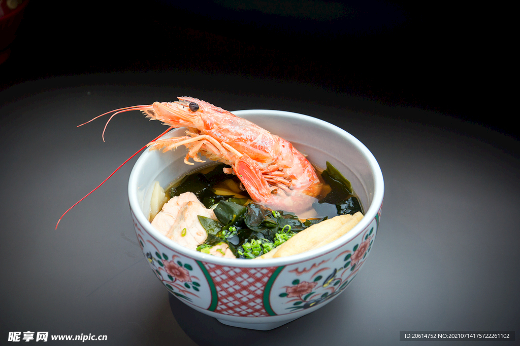 甜虾料理