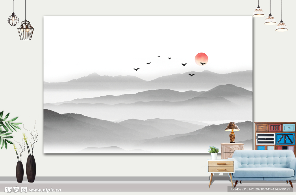 山水画
